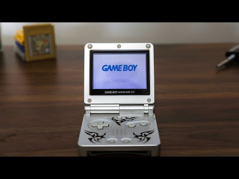 Restoring a Tribal GBA SP With a Damaged Screen