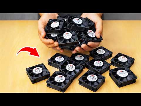 Don't throw away OLD COMPUTER FANS! Turn Them Into a MILLION-DOLLAR Tool!