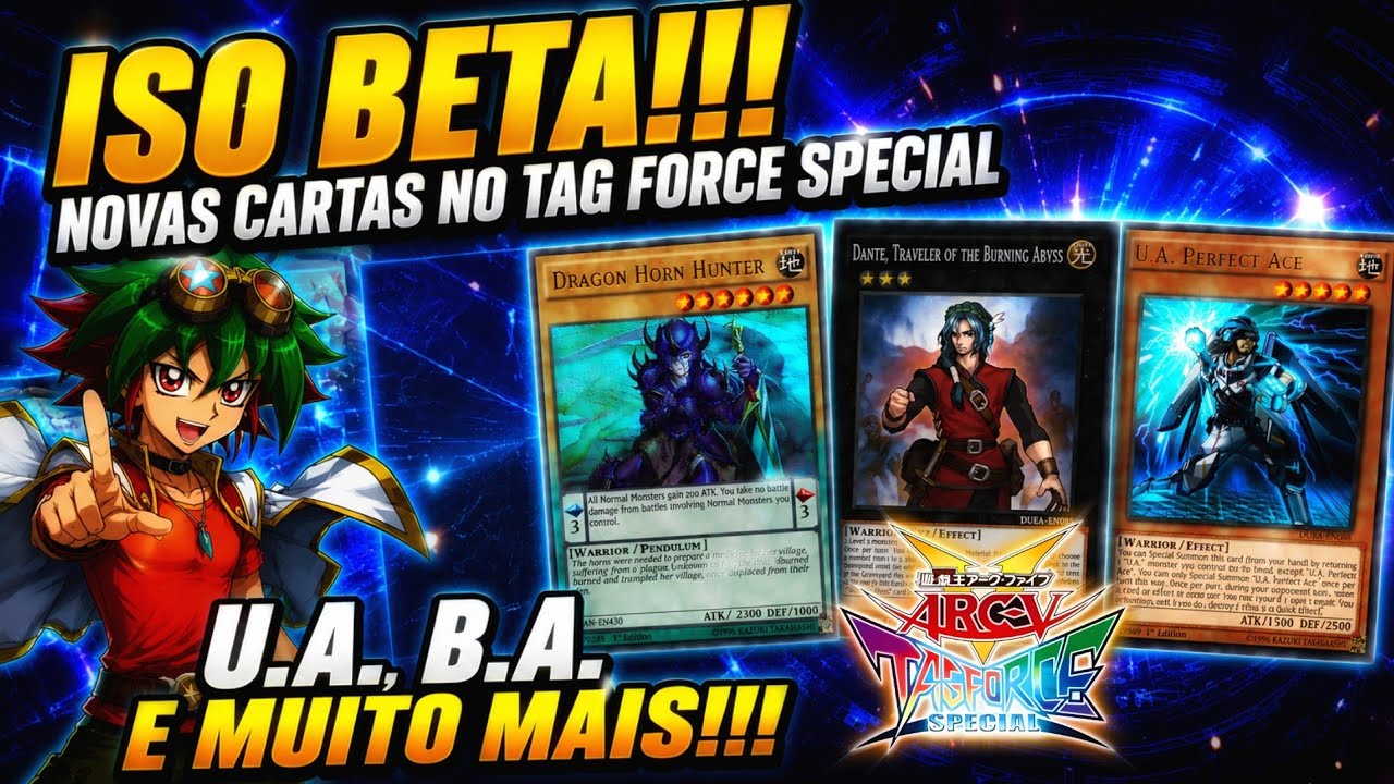 Capa do Mod de Yu-Gi-Oh! ARC-V Tag Force Special Novas Cartas