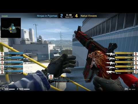 CS:GO POV Demo NiP Lekr0 (34/10) vs Na'Vi (de_nuke)