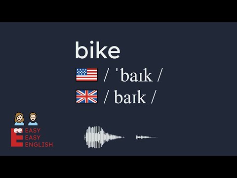 How to pronounce bike? US English UK English IPA Audio Waveform 👩👨 How to say bike?