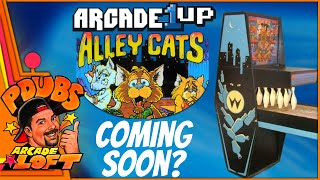 Will Arcade1Up Release Williams Alley Cats Shuffle Bowling?!?! Big Leak by TNT Amusements!