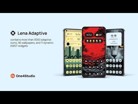 Lena Adaptive: Icon Pack Video
