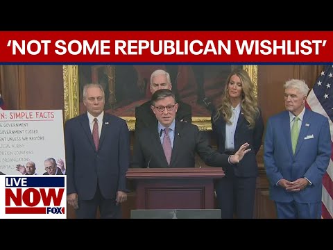 Video | House Republicans on day 27 of government shutdown | LiveNOW from FOX