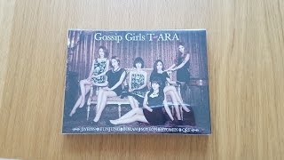 Unboxing T-ARA 3rd Japanese Studio Album Gossip Girls (Diamond Edition)