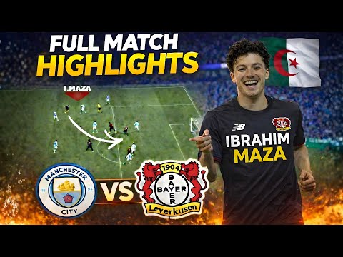 Ibrahim Maza vs Man City – Every Touch, Every Chance
