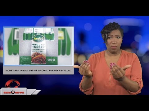 More than 164,000 lbs of ground turkey recalled (ASL - 12.22.18)