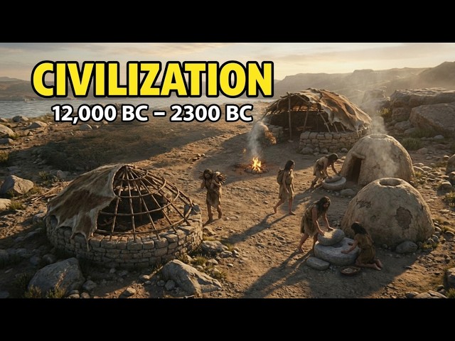 The Birth of Civilization (12,000 BC - 2300 BC) | The Human Chronicle (Episode 1) SDDEFAULT Thumbnail