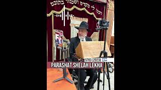Parashat Shelah lekha 5783 (2023) - MESSAGE DU RAV AVANT SHABBAT