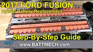 How to Replace/Repair/Fix a 2017 Ford Fusion Hybrid Battery Module Pack –Step-by-Step Guide