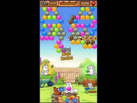 Simon's Cat Pop Time Level 367 - NO BOOSTERS 😺 | SKILLGAMING ✔️