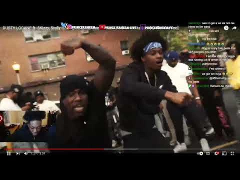 DUSTY LOCANE ft. 3Kizzy, Stelly Hundo, Omb Jay Dee - CREMATE  | Prince Raheem Live Reaction