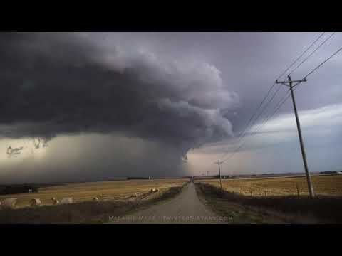 Rare Severe Storms in Northern Plains in October 2020! 4K Time-Lapse 10/11/20