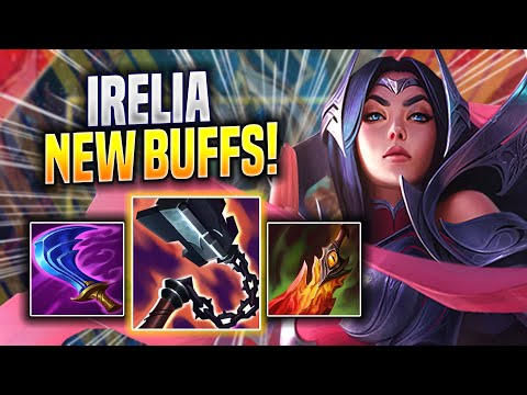 KOREAN CHALLENGER TRIES IRELIA WITH NEW BUFFS! - Korean Challenger  Plays Irelia TOP vs Jax!