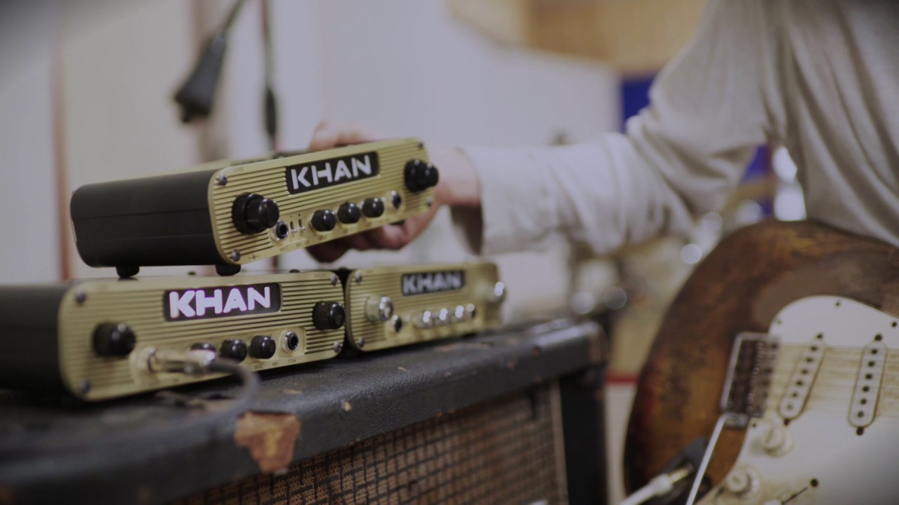 Khan Audio Pak Amp Introduction - All Tube! - YouTube