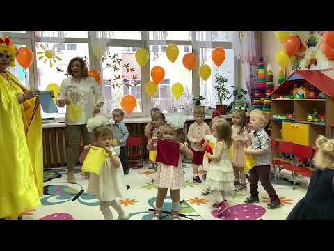 Музыкальная игра "Платочек" (О. Железнова) Группа №1 "Лапушки"