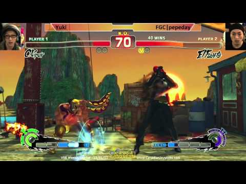 VSB Weekly Special -  USF4 Casuals - Yuki vs Pepeday