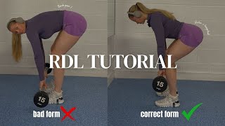 RDL FORM | no more back pain, common mistakes & form tips