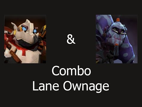 Dota 2 | Clock & Witch Doctor Lane OWNAGE (Good Combo)
