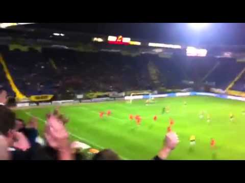 NAC - HBS, 0-1 vanuit de 2e ring gezien