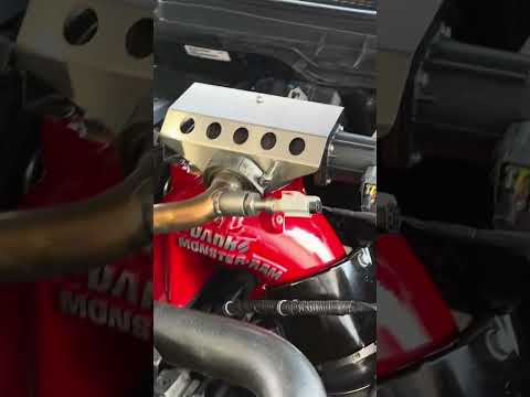 Got rid of the deadly 6.7 liter Cummins grid bolt! Added Banks Monster-Ram intake! #ram2500cummins