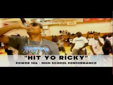 WHOKID WOODY - YOUNG ACE - EARL SWAVEY | HIT YO RICKY POWER 106 HIGH SCHOOL PERFORMANCE