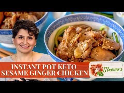 Instant Pot Keto Sesame Ginger Chicken
