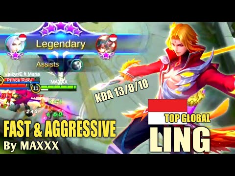 Top Global Ling | Perfectly Fast and Aggressive | By Maxxx ~MLBB