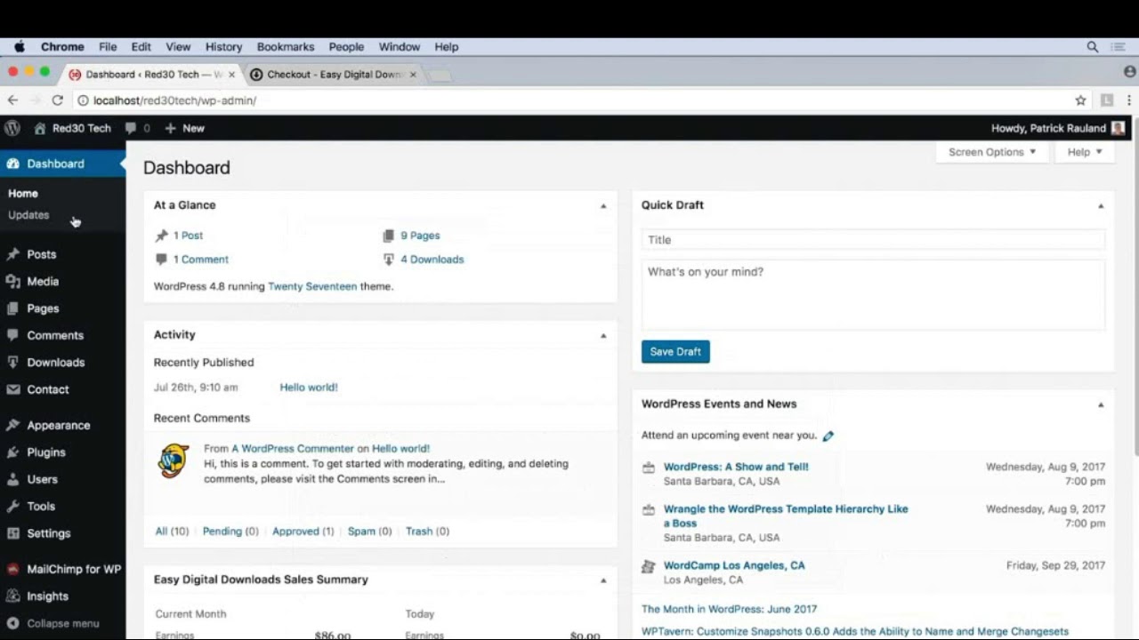 Terms conditions settings | WordPress Ecommerce Digital Downloads | part 25