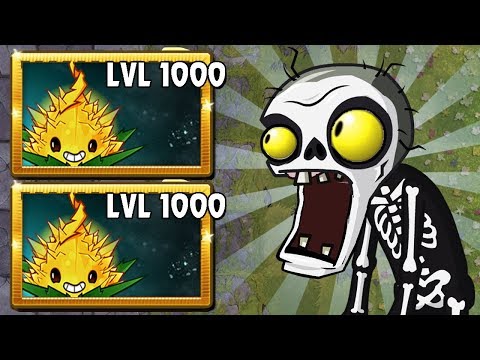Plants vs Zombies 2 : All Team Plants Bombard-mint vs Zombot Fight!