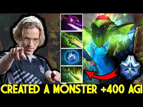 TOPSON [Morphling] Created a Monster 30 Level +400 Agi Cancer Gameplay 7.23 Dota 2