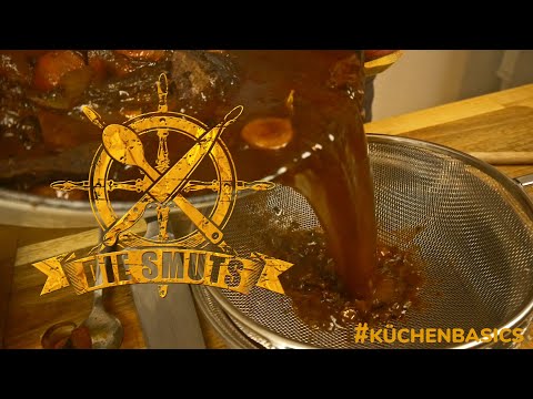 Jus | dunkle Grundsauce | Wildjus | Wildsauce | Basiswissen | #küchenbasics