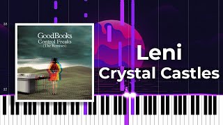 Crystal Castles - Leni (Accurate Piano Tutorial)