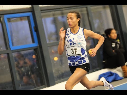 400m ESF S3 - Championnat IDF ES-SE en salle - EAUBONNE, 2/02/2019