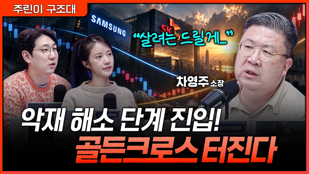 삼성전자·대형주 보유자 필수 시청! 악재 해소와 불확실성 소멸로 보는 연말~1월 증시 시나리오ㅣ명민준,