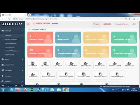 Online / cloud-based school erp software, free demo availabl...