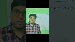 Difference between Nominal Mix and Design Mix of Concrete#concrete #technology #civilengineering