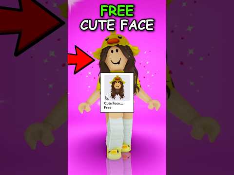 0 ROBUX FREE FACE!😍 #roblox #0robuxoutfitideas #robloxface