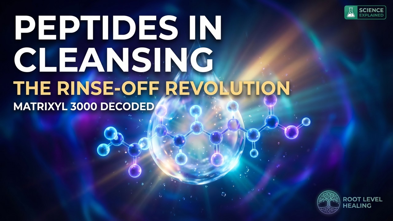 Peptides in Cleansing: The Science of Skin Regeneration at the Washing Stage Video