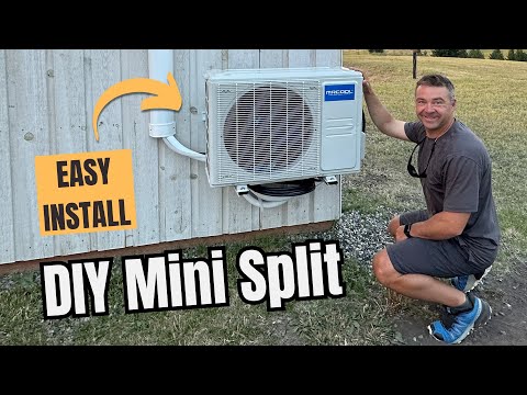 Complete Mr Cool Mini Split DIY installation