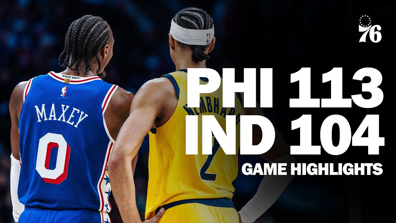 Game Highlights: Sixers Take Care of Business at Home