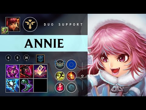Annie Support vs Nautilus - EUW Challenger Patch 26.01