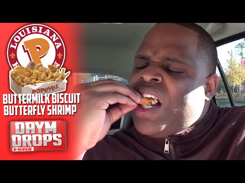 Popeyes Buttermilk Biscuit Butterfly Shrimp
