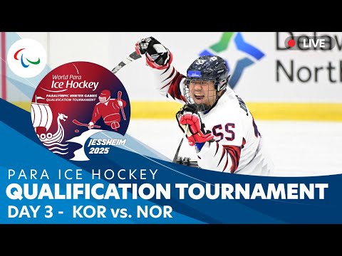 Para Ice Hockey | Korea vs Norway | Day 3 | Qualification Tournament | Jessheim 2025