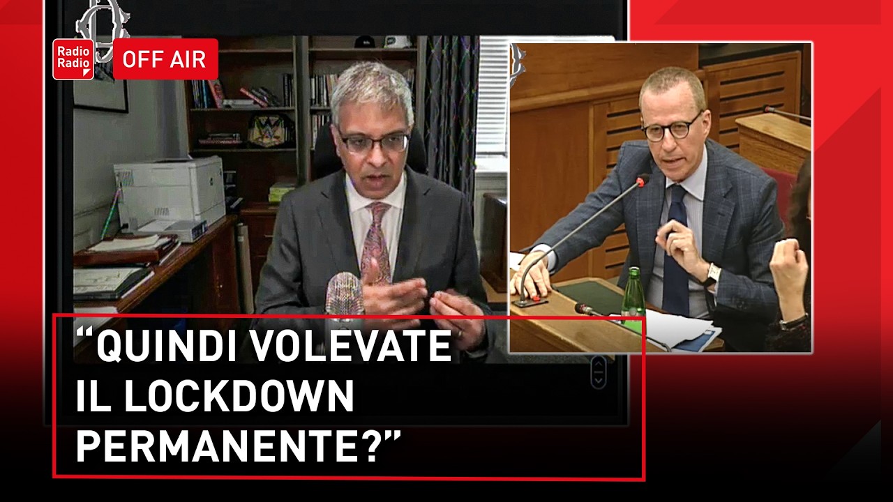 BHATTACHARYA IN COMM.COVID RIMBALZA COLUCCI SUI LOCKDOWN ▷ "NO, NON HANNO PROTETTO PROPRIO NESSUNO"