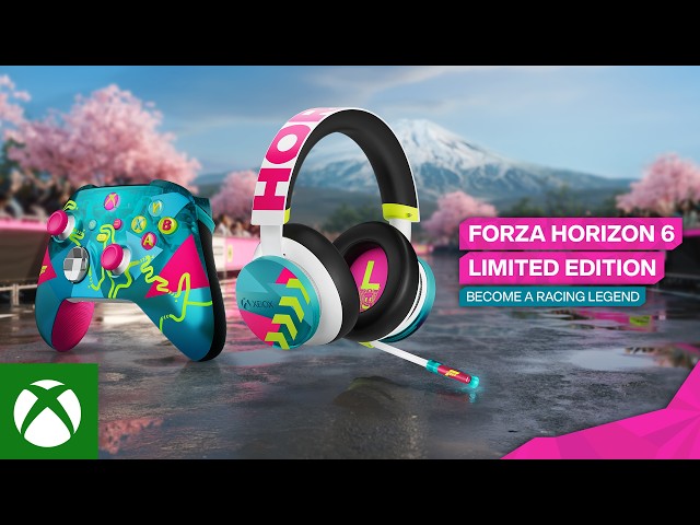 Vídeo relacionado con Xbox Mando inalámbrico Forza Horizon 6 Edición limitada Series X|S, One, PC y dispositivos habilitados para la nube