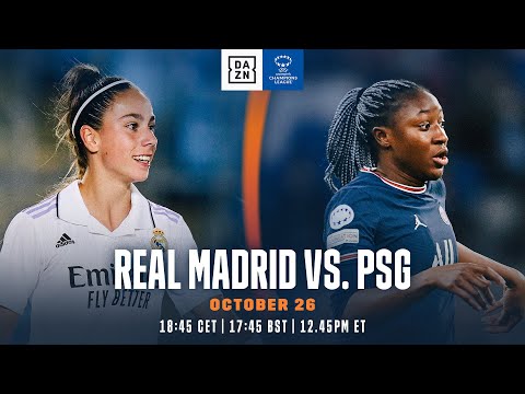 Real Madrid vs Paris Saint-Germain | UEFA Women's ...