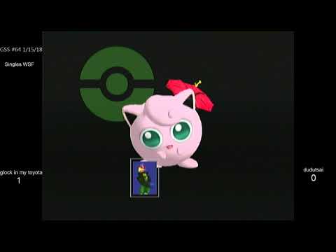 GSS 64 SSBM - glock in my toyota (G&W, Falco) vs. dudutsai (Jigglypuff) - Melee WSF
