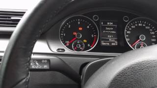 Passat B7 CFGB engine start.