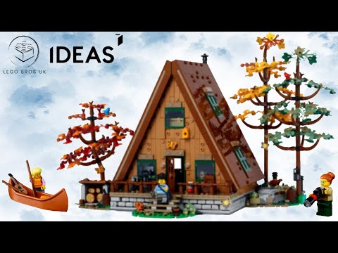 LEGO Ideas A-Frame Cabin #21338 - Speed Build